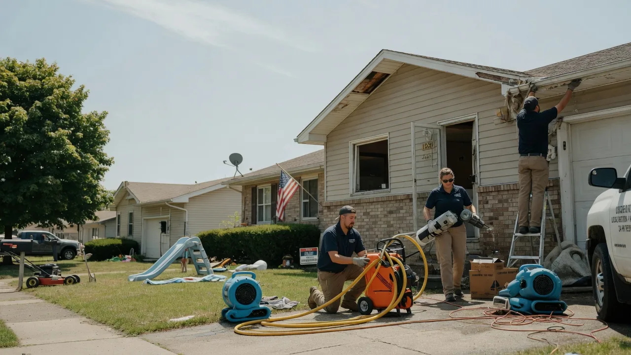 Water Damage Restoration in Red Oak, VA near me